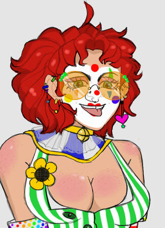 loonette, clown oc